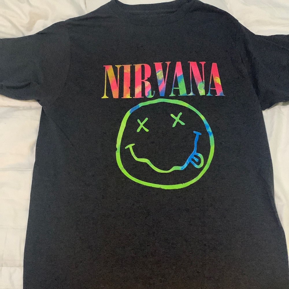 Nirvana Black Shirt